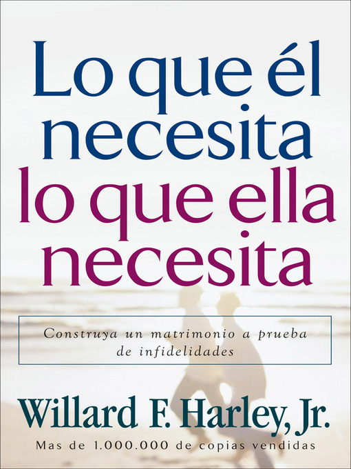 Title details for Lo que él necesita, lo que ella necesita by Willard F. Harley Jr. - Available